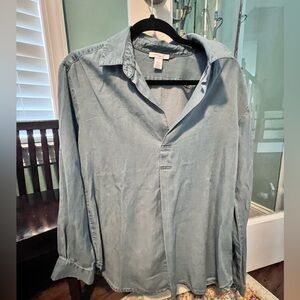 Daily Ritual Denim Blue Shirt